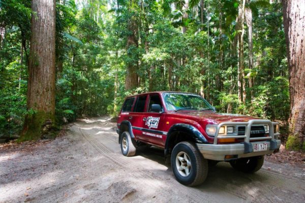 fraser island camping vehicles